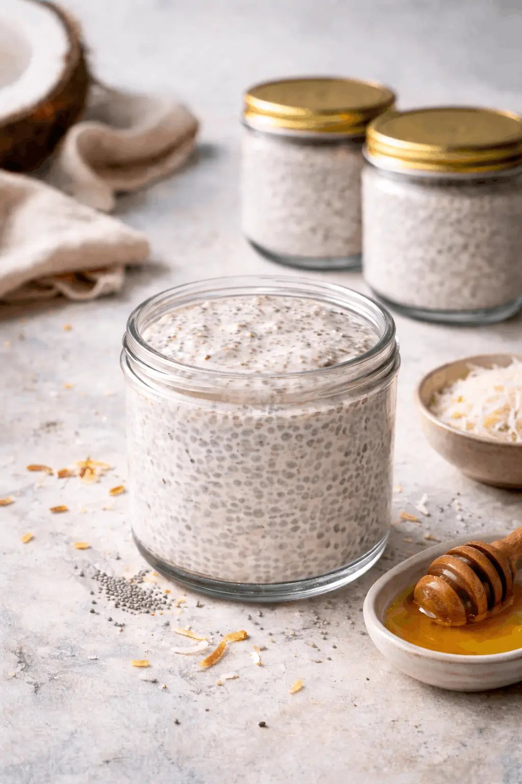 Coconut Chia Seeds Pudding